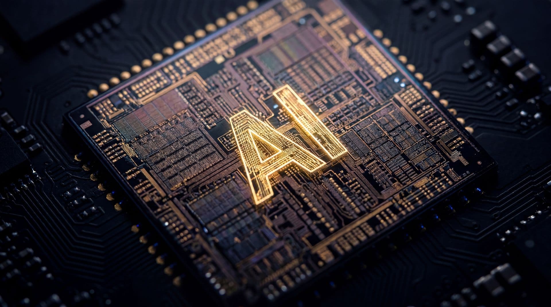 AI processor chip used in machine learning solutions