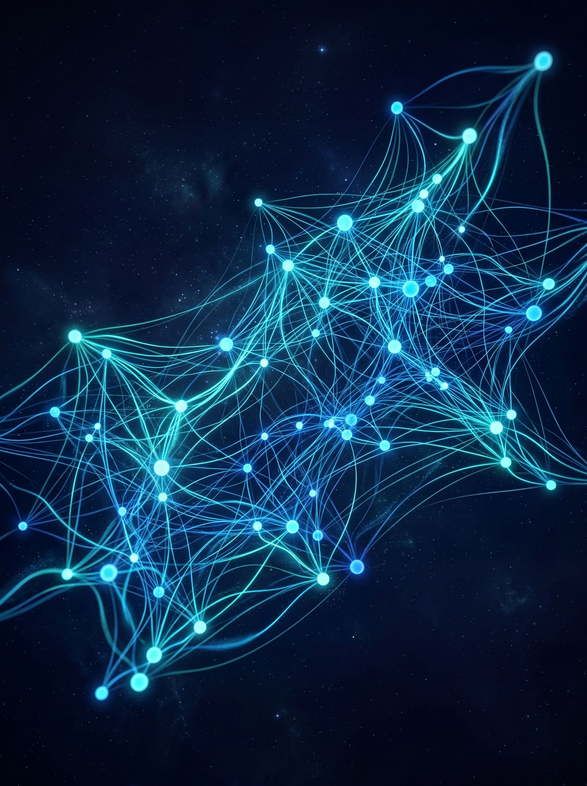 AI neural network visualization